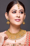 Kundan And Gold Necklace