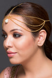 Fancy Hair Accessory With Pearl Drop