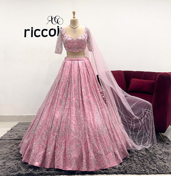 BARBIE PINK LEHENGA