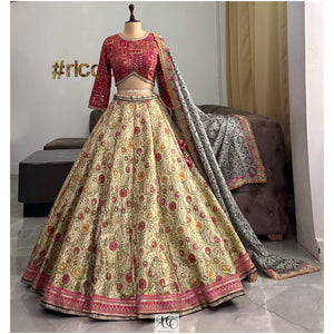 MULTI COLOURED LEHENGA