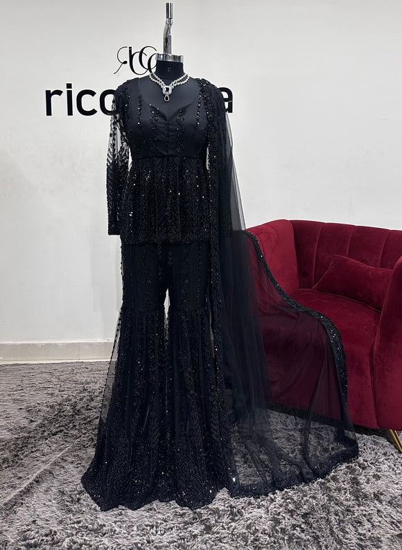 BLACK SHARARA