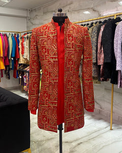 Red indowestern