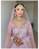 Custom outfit for bride and groom