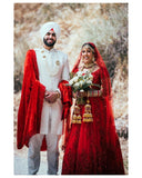 Custom bride & groom outfit