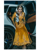 Custom haldi outfit
