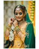 Custom haldi outfit