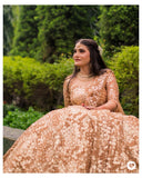 Gold lehenga