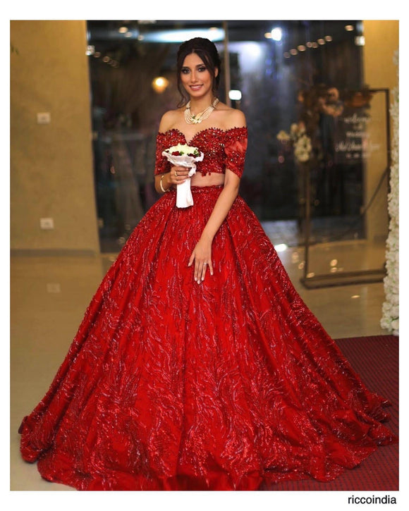 Crop top and online long skirt for engagement