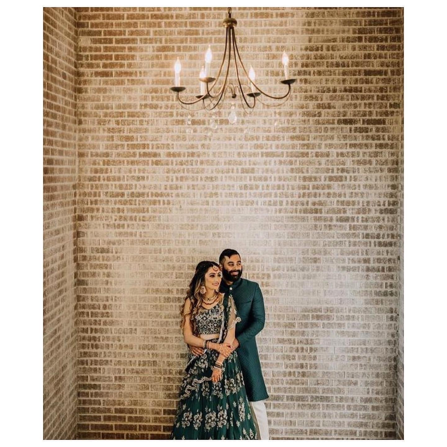 sachin and babi light blue dress Best Engagement Party Outfits for Brides, Grooms & Guests 2025 main image 1