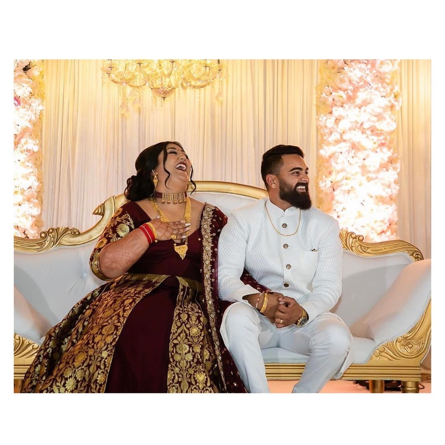 Maroon bride groom set Ricco India