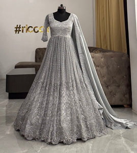 SILVER GOWN