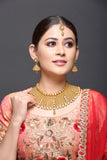 Kundan And Gold Necklace