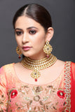 Kundan Necklace With Earrings