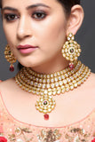 Kundan Necklace With Earrings