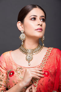 Kundan & Polki Necklace Set