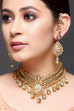 Kundan Drops Necklace With Earrings