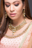 Kundan Necklace With Earring