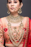Pearl & Kundan Bridal Set