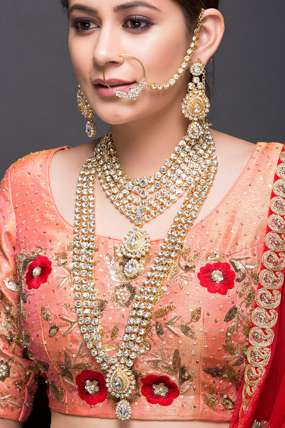 Bridal Set With AD