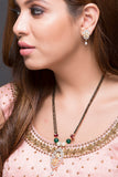 Mangal Sutra with earring set