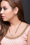 Mangal Sutra with earring set