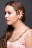 Blue & Pink Earcuff