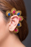 Blue & Pink Earcuff
