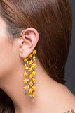 Falling Stars Yellow Earcuff