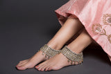 Pearl And AD Anklet