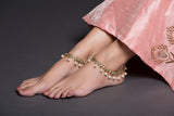 Pearl & AD Anklet
