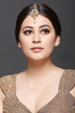 Kundan MaangTikka With Pearl Drop