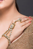 Haath Phool With Kundan And AD