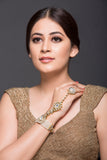 Pearl & Kundan Haath Phool