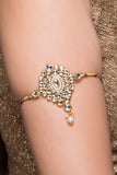 Kundan Baaju Band With Pearl Drop