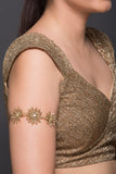 Floral Baaju Band Gold