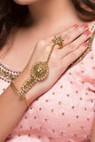 Gold & AD Haath Phool