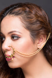 Pearl Chain Nose Ring