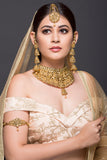 Gold Bridal chunky choker set