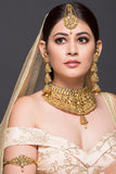 Gold Bridal chunky choker set