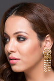 Pearl & AD Earrings
