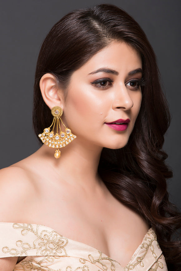 Fashion Earring Gold Plated For Women