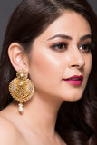 Fashion Earring With Pearls & American Diamond For Women