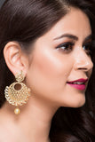 Fashion Earring For Women With Pearl Drop