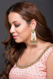 Kundan & Pearl Hanger Earring