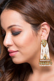 Kundan & Pearl Hanger Earring