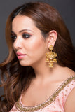 Statement Earring With 4 Jhumki Drops