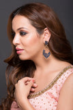 Imitation Blue Sapphire Earring For Women