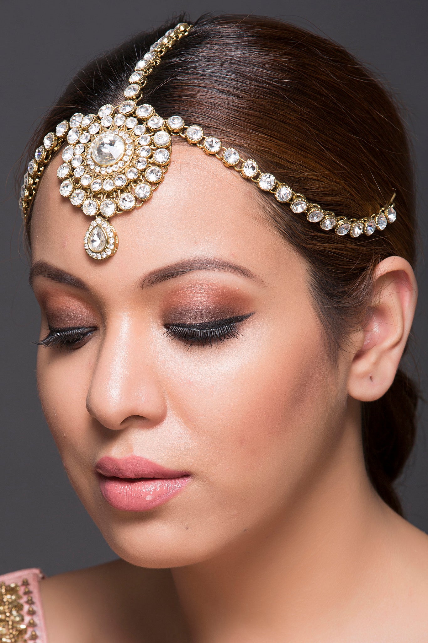 Diamond matha patti Clearance