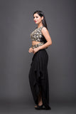 Dhoti style skirt with top