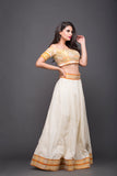 Silk Crop Top & Skirt